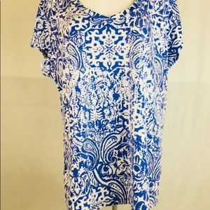 Woman’s sequin top Size 2X.